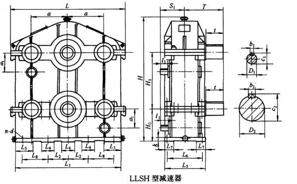 LLSH300LLSH350LLSH400LLSH450LLSH500h(hun)pٙC(j)ʽcҪߴYB/T79-1995